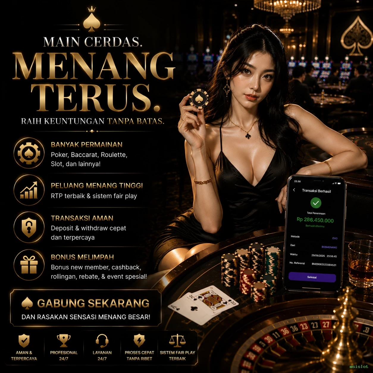 msislot Dukungan Pelanggan